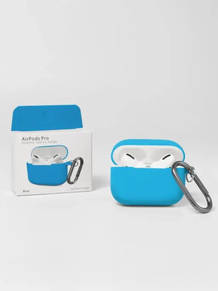 SB Case Силиконовый чехол для AirPods pro с карабином