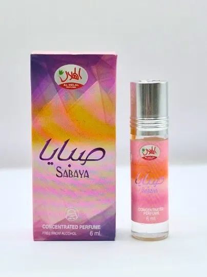 Al-Helal Sabaya Concentrated Perfume, 6 мл – женские концентрированные духи (без спирта)