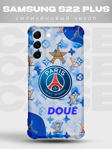 PRINTberries Чехол на Samsung S22 Plus Дуэ ПСЖ Louis Vuitton