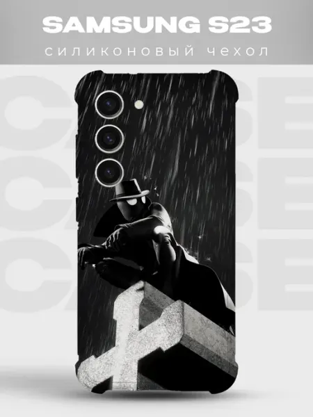 PRINTberries Чехол на Samsung S23 Человек-паук Нуар spider noir марвел