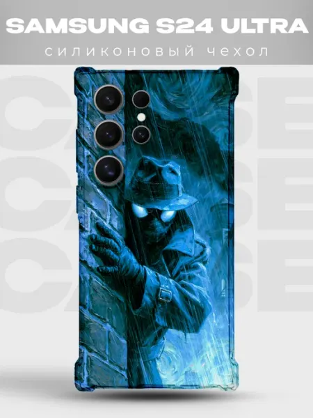 PRINTberries Чехол на Samsung S24 Ultra Человек-паук Нуар комикс spider n