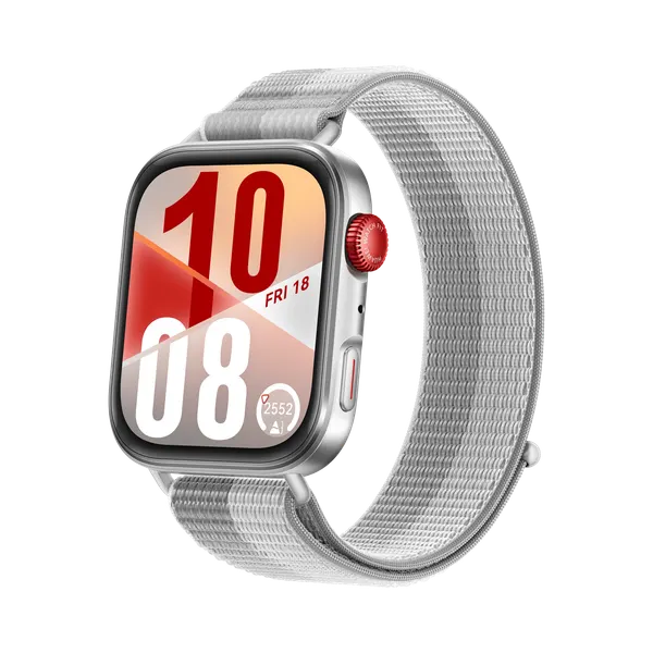 Смарт-часы HUAWEI Watch FIT 4 (2025), нейлоновый ремешок, серый (55020FAK)