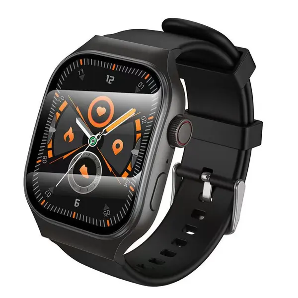 Умные часы Y33 спортивные Smart watch Hoco с поддержкой звонков, черные