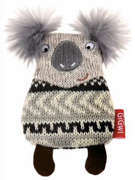 Gigwi Игрушка Plush Friendz коала для собак сменные пищалки 10 см