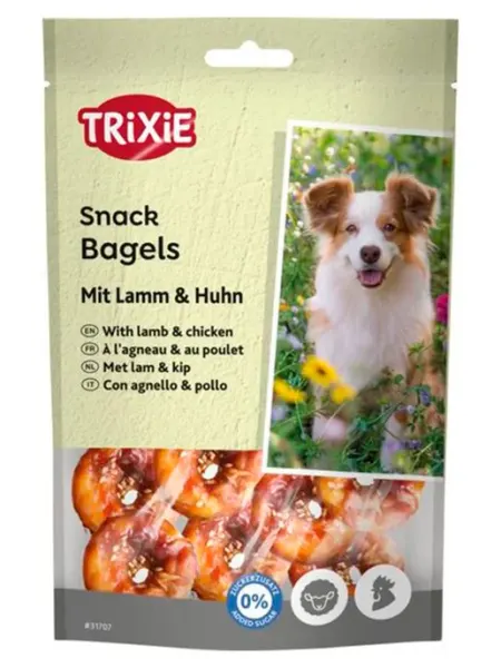 Trixie Lamb Chicken Bagels Лакомство для собак 100 гр