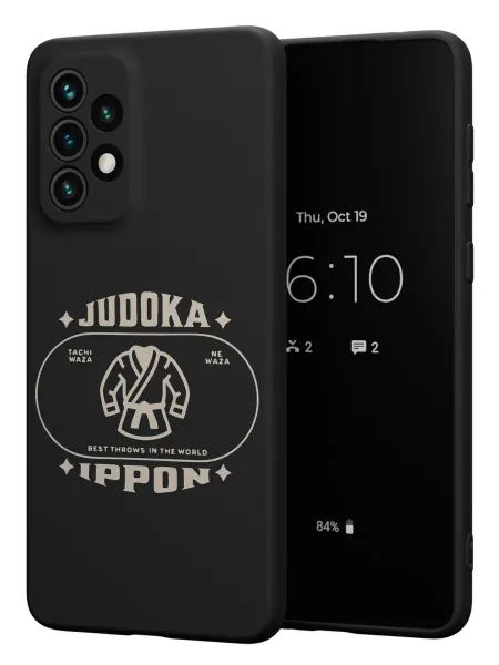 YG case Чехол на Samsung A73 5G с принтом Дзюдо