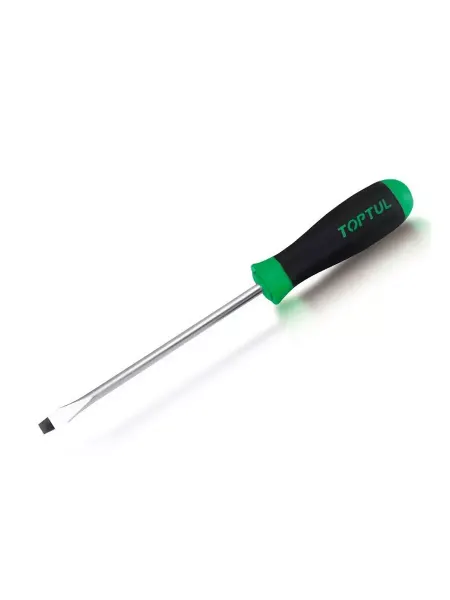 TOPTUL Отвертка шлицевая SL5,5 150 мм Anti-Slip (FAAB5E15)