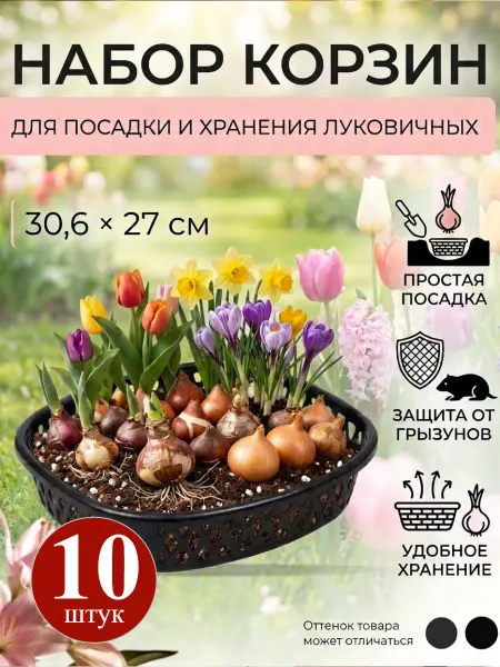 Корзина для луковичных растений 10 шт