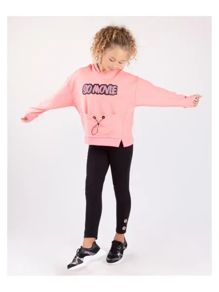 LOCOLOCO ALL For Junior Толстовка подростковые на каждый день с капюшоном