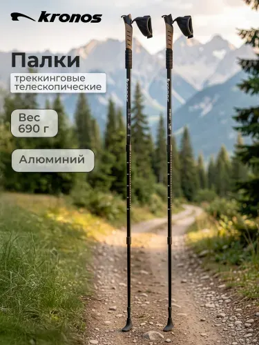 Kronos Палки треккинговые Alpenstocks Alloy