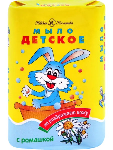 Мыло туалетное детское НЕВСКАЯ КОСМЕТИКА Детское с ромашкой