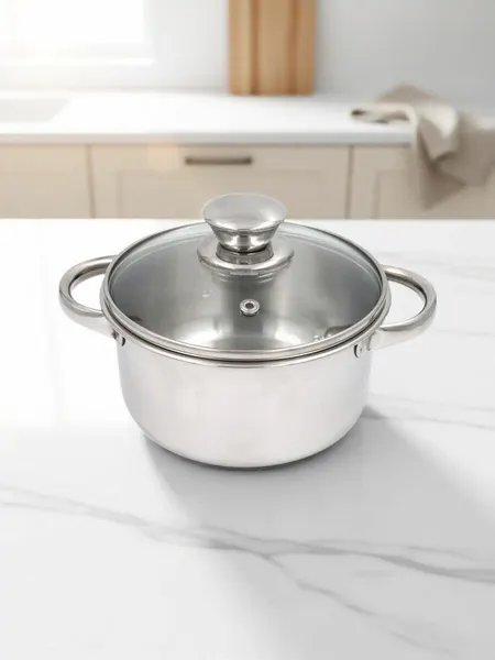 Кастрюля с крышкой Borghouse Cassesteel, объемом 1,5 литра