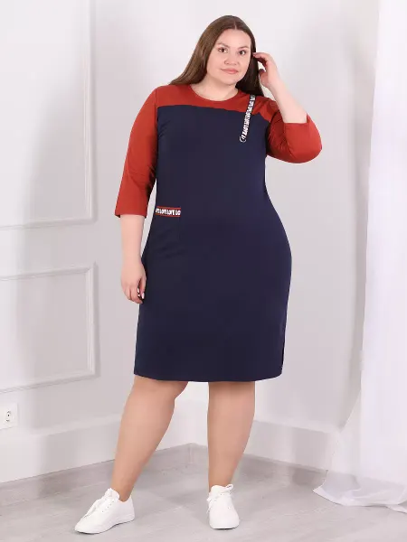 Almondshop Платье трикотажное спортивное