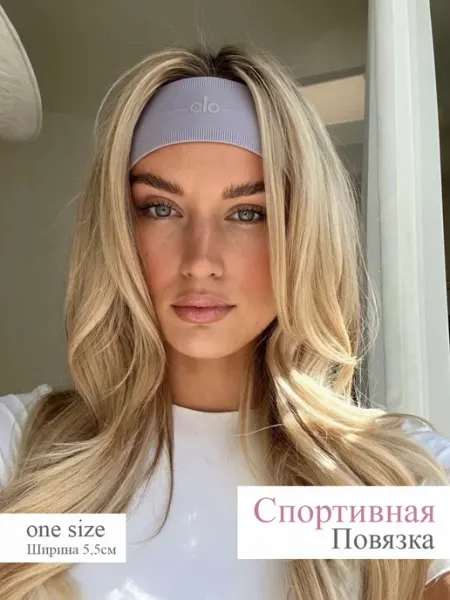 Alo yoga Спортивная повязка на голову универсальная