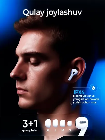 Pods pro 2, беспроводные наушники, Bluetooth-наушники, беспроводные наушники, для Android и iPhone - Наушники