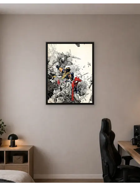 Postersbase Настенный плакат бой 4 50x70