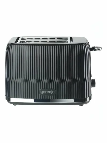 Тостер Gorenje T850DPB, черный, пластик, механический, 2 отсека