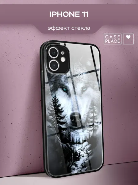 Case Place Чехол на iPhone 11 волк