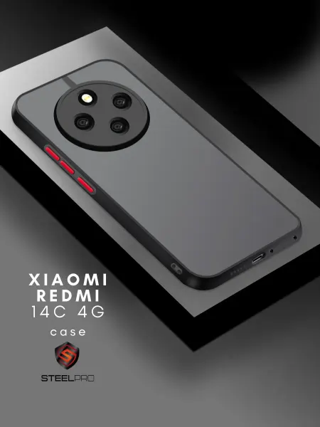 SteelPro Чехол для Redmi 14C 4G матовый