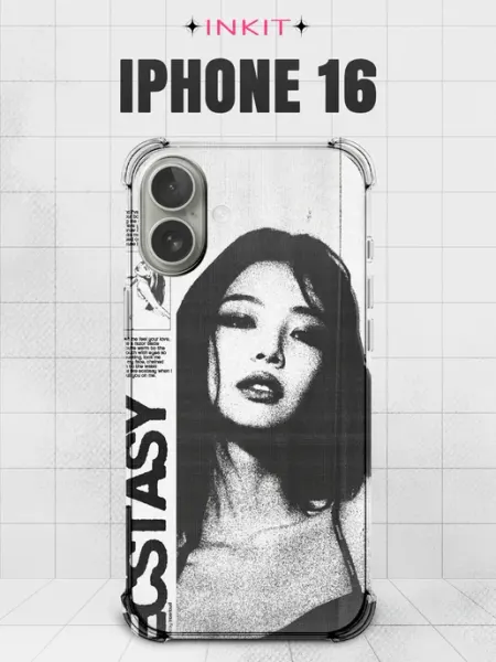 INKIT Чехол на iPhone 16 y2k