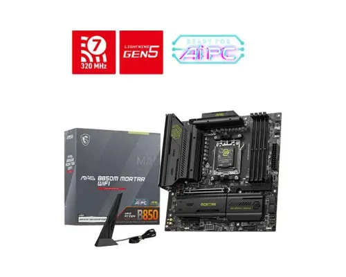 MSI MAG B850M MORTAR WIFI AMD B850 AM5 DDR5 Материнская плата