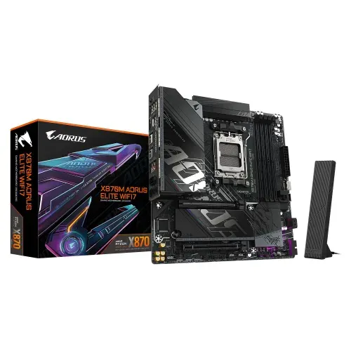 Gigabyte X870M A ELITE WF7 AMD X870E AM5 DDR5 Материнская плата