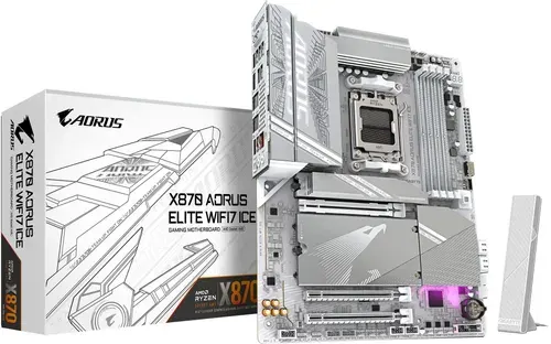 Gigabyte X870 AORUS ELITE WIFI7 ICE AM5 DDR5 Материнская плата
