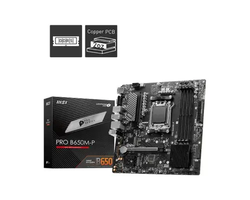 MSI PRO B650M-P AM5 DDR5 Материнская плата