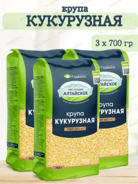 Гудвилл Кукурузная крупа 700 гр