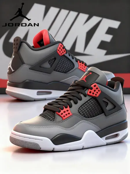 Nike JORDAN Кроссовки Найк Джордан Кожаные для Баскетбола и Улицы