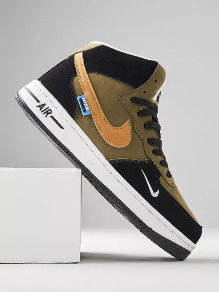 Nike Кроссовки зимние высокие на меху на платформе