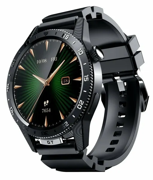 Смарт-часы Tecno Watch GT + доп. ремешок, 1.5" AMOLED, 466x466, IP68, 480 мА*ч