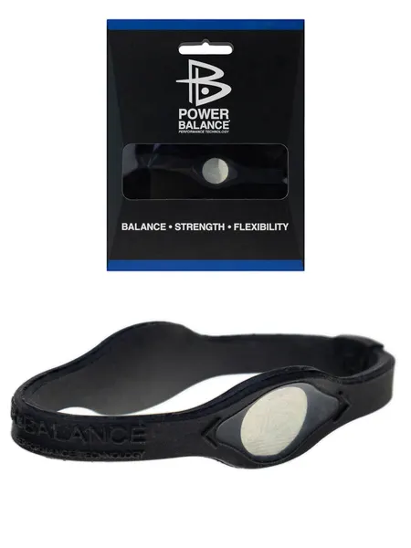Браслет на руку Power Balance (черный) (Размер M)