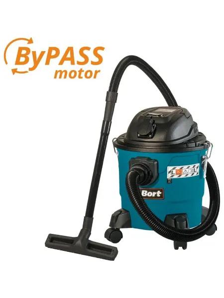 BORT Пылесос для сухой и влажной уборки BSS-1215-P 93417432