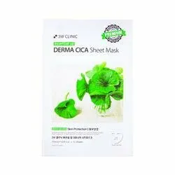 3W CLINIC Тканевая маска для лица, экстракт центеллы, ESSENTIAL UP Sheet Mask, 25 гр