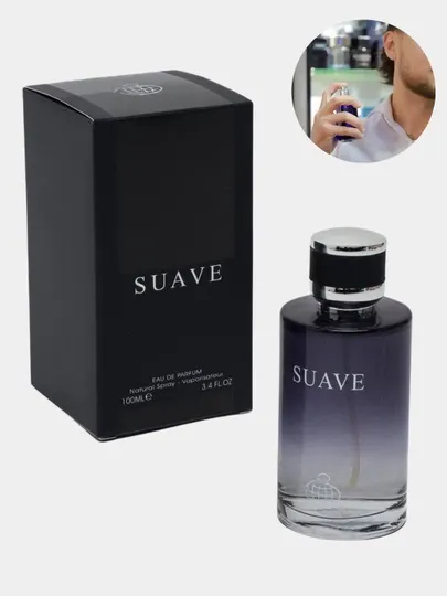 Парфюм Suave analog Sauvage, Fragrance world, Дубай, ОАЭ, 100 мл