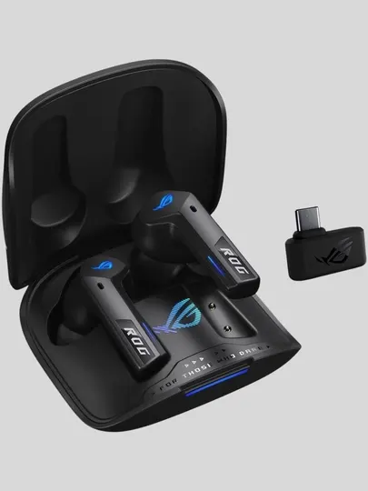 Беспроводные наушники ASUS ROG CETRA SpeedNova – Bluetooth – Игровые – ANC – Микрофон