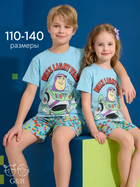 Girls and Boys Пижама детская с шортами