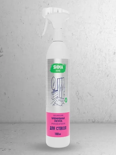 Shima Glass and Cleaner парфюмированный очиститель для стекол, от органических загрязнений
