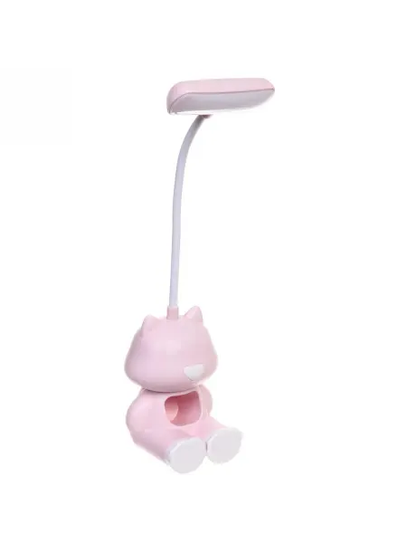 Настольный светильник LED Розовый 28х8,5х8см USB 2W