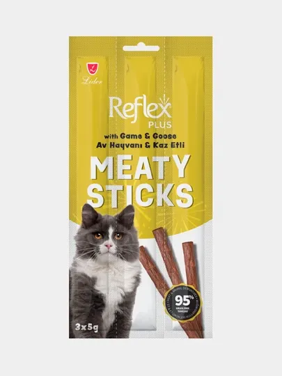 Лакомство для кошек Reflex Meaty Stick With Game and Goose