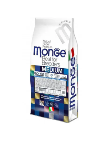Monge Medium Puppy and Junior с курицей 15кг