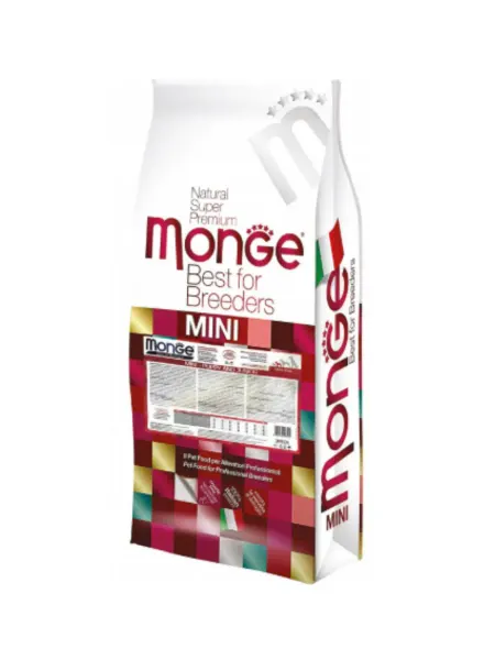 Monge mini Puppy and Junior ягненок с рисом 15кг