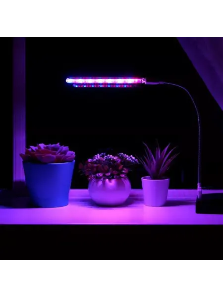 Bobrenok Фитосветильник LED с гибкой ножкой и USB подключением