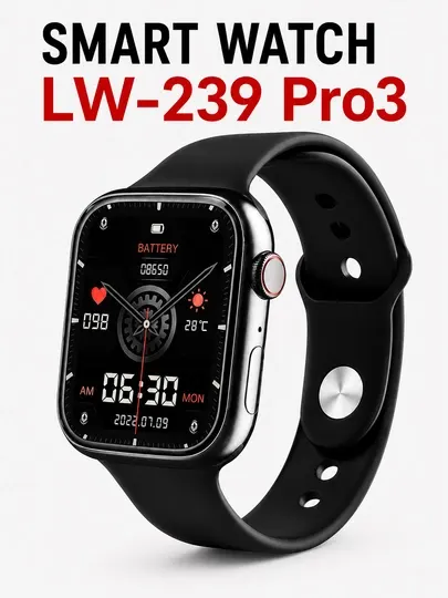 SMART WATCH LW-239 Pro3 смарт часы Bluetooth звонки Android iPhone