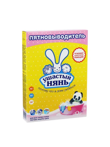 УШАСТЫЙ НЯНЬ Пятновыводитель детский 500 гр