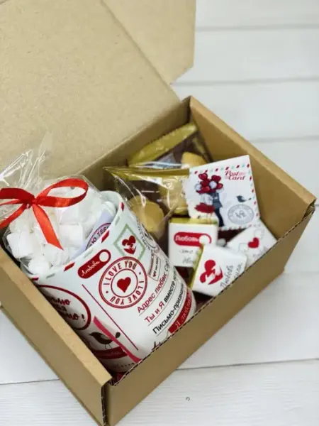 Anika Hand Made Подарок мужчине женщине, сладкий бокс