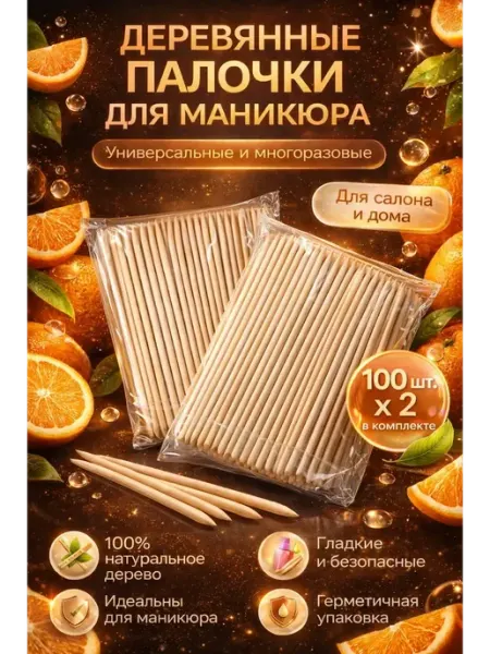 RIKKA Апельсиновые палочки для маникюра
