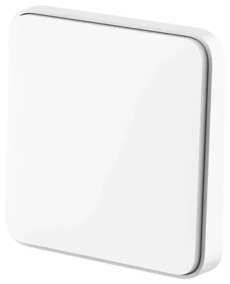 Умный настенный выключатель Xiaomi Wireless Switch Double Button двухклавишный, белый