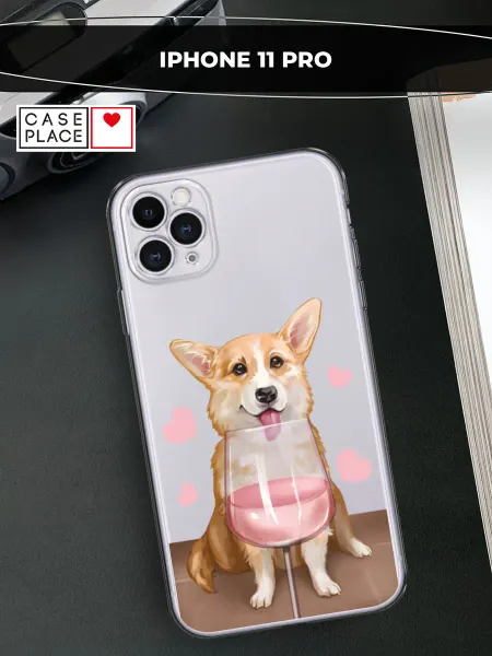 Case Place Чехол на iPhone 11 Pro с собакой